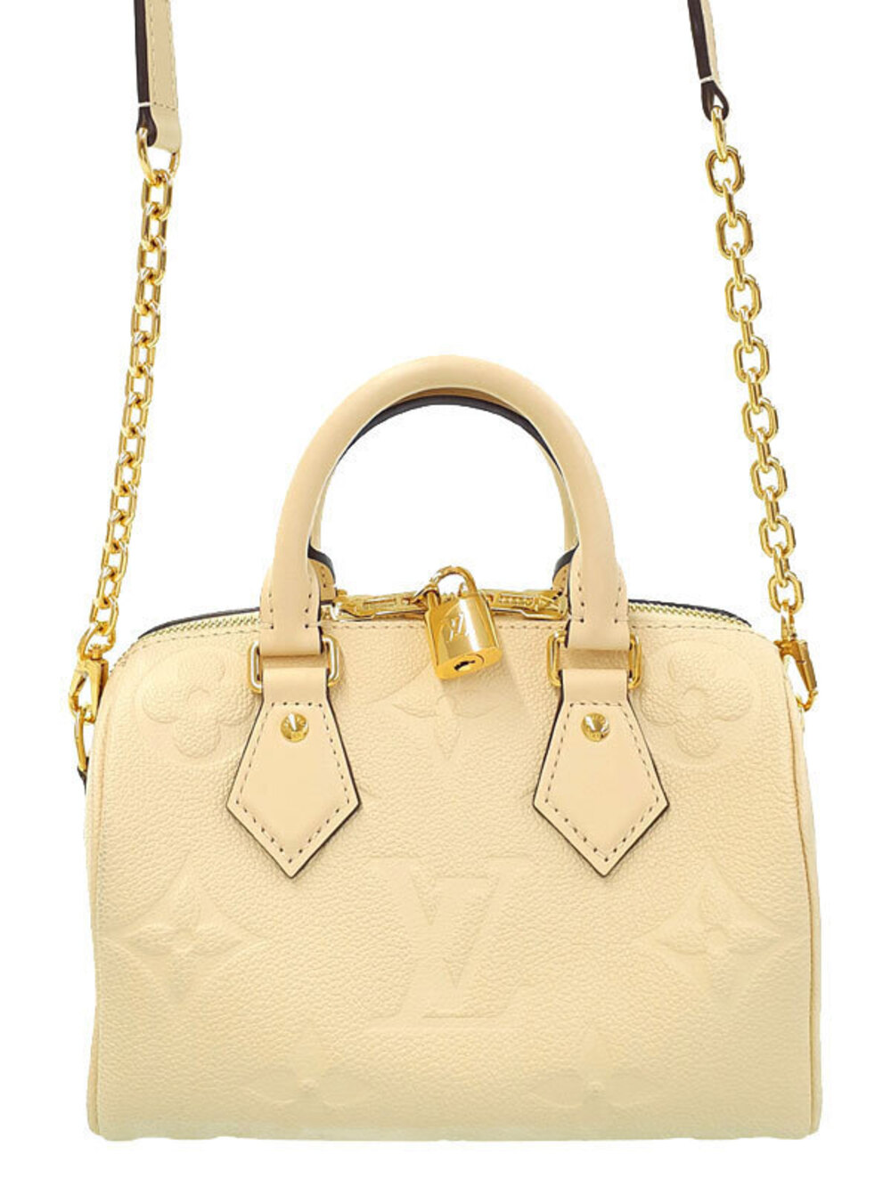 Louis Vuitton Monogram Empreinte Speedy Bandouliere Bag